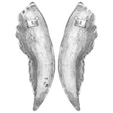 Wings Sculpture 2 pcs Silver 31 x 5 x 91 cm Aluminium 42000133