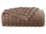 Throw Blanket Camel 240 x 220 cm 1.37 kg Fleece 42016915
