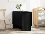 Dinning Table 138 x 70 x 73.5 cm Engineered Wood Black Oak 8006072