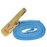 Ratchet Tie Down Straps 4 pcs 4 Tonnes 8mx50mm Blue 142656