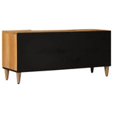 TV Cabinet with Shelf Natural 105 x 33 x 46 cm Solid Mango Wood 4018260