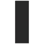 Plant Stands 2 pcs Black 33x33x100 cm Engineered Wood 3307883