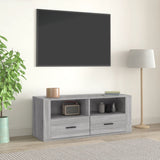 TV Cabinet Grey Sonoma 100x35x40 cm Engineered Wood 816814