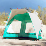 ZNTS Beach Tent 2-Person Sea Green Quick Release Waterproof 4005291