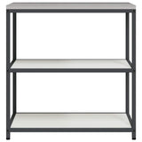 Kitchen Storage HATTEM White 90 x 50 x 92 cm Steel 874955
