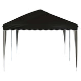 Pop-up Party Tent 575 x 290 x 245 cm Black 42019788