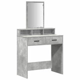 Dressing Table Concrete Grey 79 x 41 x 140 cm Engineered Wood 865139
