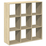 Room Divider Bookcase Sonoma Oak 102x29x103.5 cm Engineered Wood 858041
