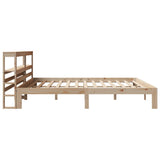 Bed Frame with Headboard without Mattress 180x200 cm Super King 3306053