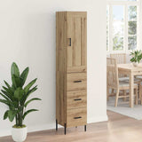 Highboard Artisan Oak 34.5 x 34 x 180 cm Engineered Wood 3415985