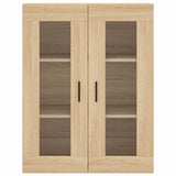 Wall Mounted Cabinet Sonoma Oak 69.5x34x90 cm 828495