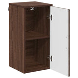 Bathroom Cabinet Wall-mounted Brown Oak 30 x 31.5 x 61 cm 883351