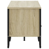 TV Cabinet Sonoma Oak 122x34x41 cm Engineered Wood 848580