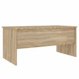 Coffee Table Sonoma Oak 102x50.5x46.5 cm Engineered Wood 809722