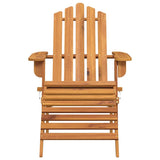Garden Chair Natural wood Solid Acacia wood Standard Foldable 316831