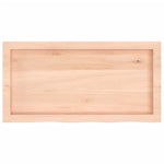 Table Top 80x40x cm Untreated Solid Wood Oak 3156292