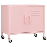 Storage Cabinet Pink 60x35x56 cm Steel 336265