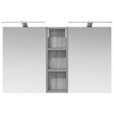 Bathroom Cabinet Set 3 pcs 100 x 10.5 x 60.5 cm Engineered wood 3403709