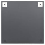 Wall Mirror with LED Lights Square Glass 3078636