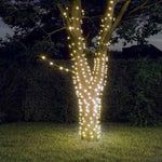 Solar Fairy Lights 5 pcs 5x200 LED Warm White Indoor Outdoor 328951