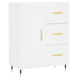 Sideboard White 69.5x34x90 cm Engineered Wood 827892