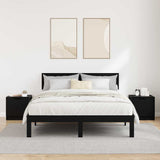 Bed Cabinet 2 pcs Black Oak 40 x 39 x 40cm Engineered Wood 880500
