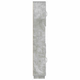 Bathroom Cabinet with Open Shelf HOORN Concrete Grey 897258