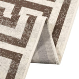 ZNTS Indoor & Outdoor Rug Short Pile Multicolour 160x230 cm Anti Slip 4007223