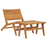 Garden Chair Natural Teak 49366