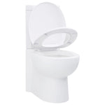 WC Ceramic Toilet Bathroom Corner Toilet White 141133
