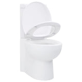 WC Ceramic Toilet Bathroom Corner Toilet White 141133