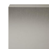 Garden Cover Profile 10 pcs 100 x 20 x 15 cm Stainless Steel 8012985