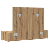 Dressing Table Brown 100 x 40 x 70 cm Engineered Wood 865216