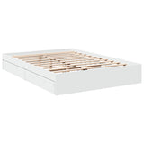 Bed Frame with Drawers without Mattress White 160x200 cm 3280643