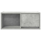 TV Cabinets 2 pcs Concrete Grey 60x31x25.5 cm Engineered Wood 861443