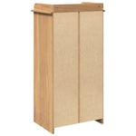 ZNTS Wine Cabinet Panama 57x40x111.5 cm Solid Wood Pine 4016390