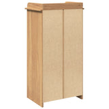 ZNTS Wine Cabinet Panama 57x40x111.5 cm Solid Wood Pine 4016390