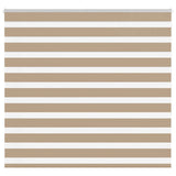 Zebra Blind Sand Brown 155x150 cm Fabric Width 150.9 cm Polyester 4014558