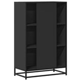 Highboard Black 68x35x106.5 cm Engineered Wood and Metal 849069