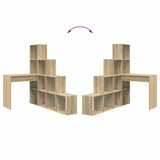 Corner Desk Sonoma Oak 101.5 x 149.5 x 149.5 cm Engineered Wood 3337243