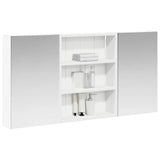 Bathroom Cabinet Set 3 pcs 100 x 10.5 x 50 cm Engineered wood 3403680