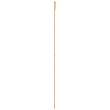 Sliding Door Gold 102.5x205 cm Clear ESG Glass and Aluminium 155180