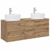 Bathroom Furniture Set 3 pcs Artisan Oak 49.5 x 44.5 x 65 cm 3405890