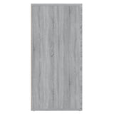 Sideboard Grey Sonoma 80x36x75 cm Engineered Wood 815490
