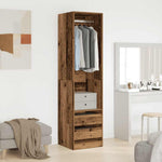 Wardrobe Old Wood 50x50x200 cm Engineered Wood 3318628