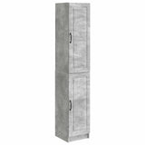 Cabinet Set 2 pcs Concrete Grey Engineered Wood 3416955