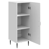 Sideboard High Gloss White 33 x 34.5 x 89.5 cm Engineered Wood 894829