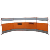 Camping Windbreak Grey and Orange 510x153 cm Waterproof 4009650