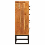 Chest of Drawer Natural 55 x 30 x 90 cm Solid Acacia Wood 4104616