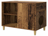 Cat House Old Wood 72 x 42.5 x 70 cm Engineered Wood 8000687